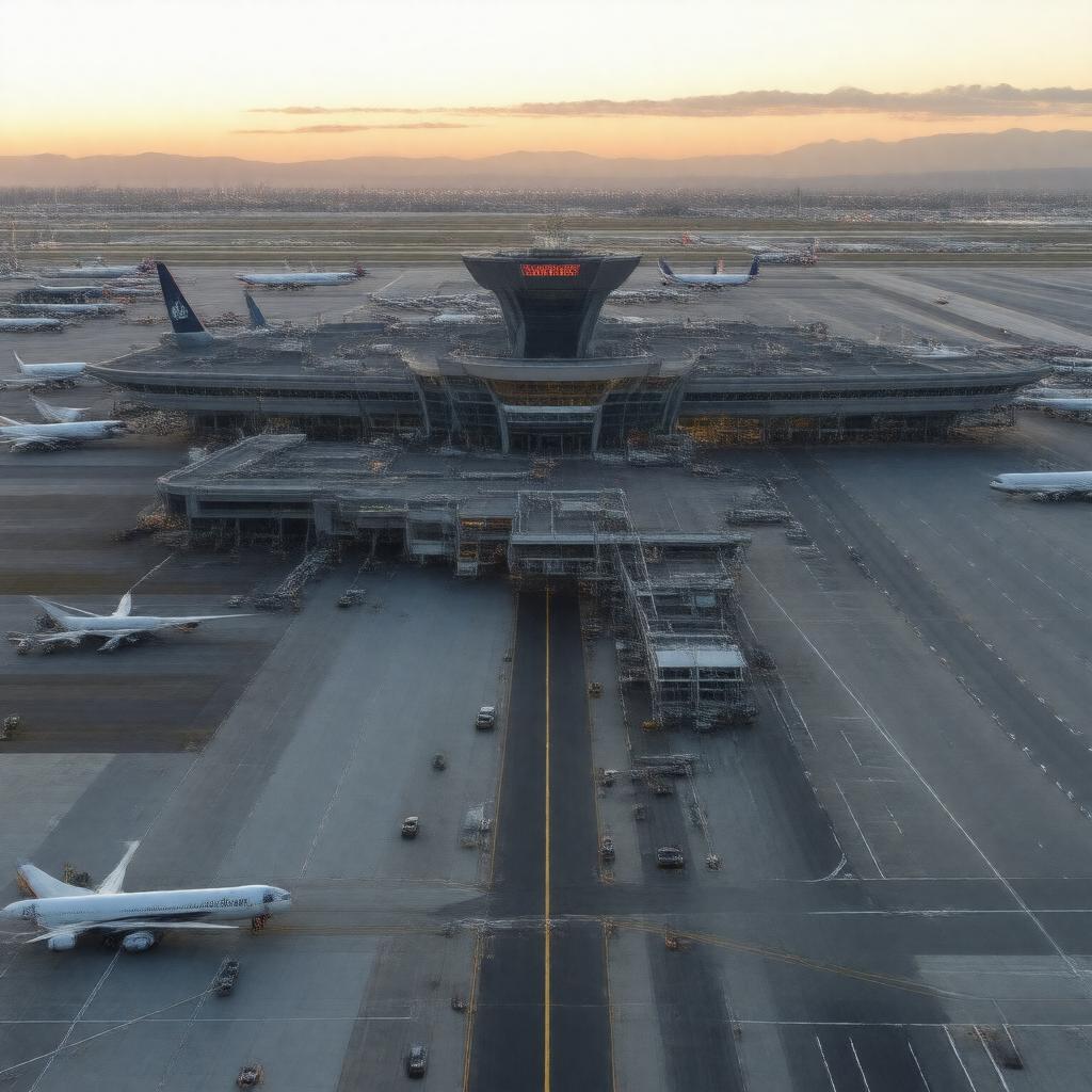 AI-created image of LAX