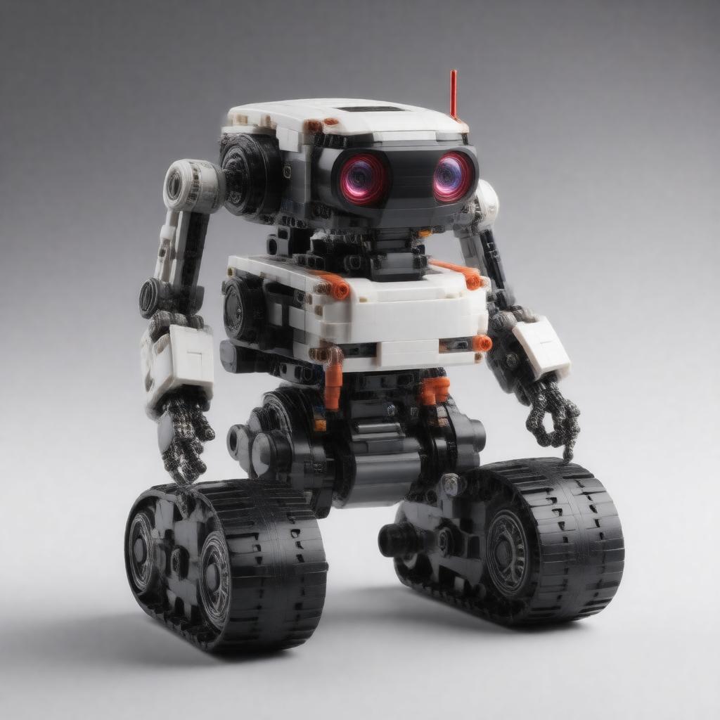 Click to view larger image AI-created image of LEGO Mindstorms