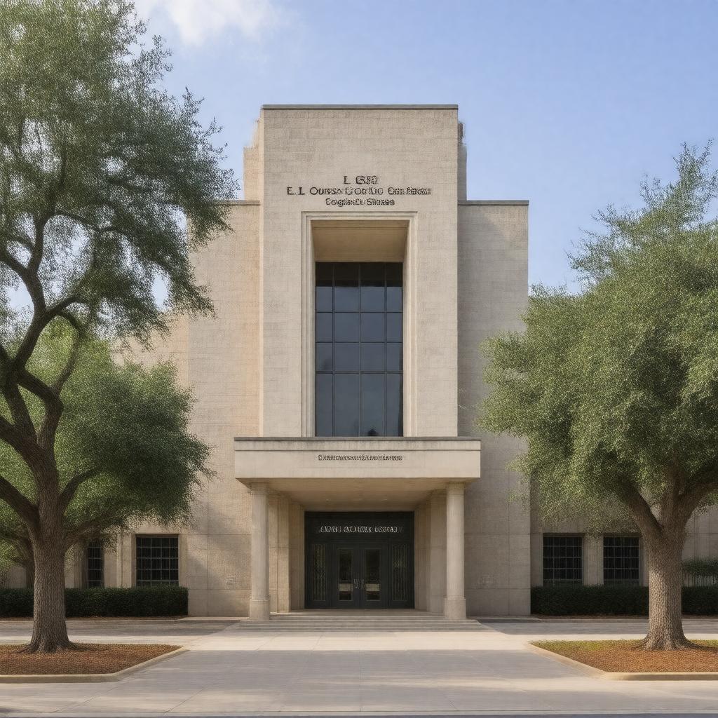 AI-created image of LSU E.J. Ourso College of Business