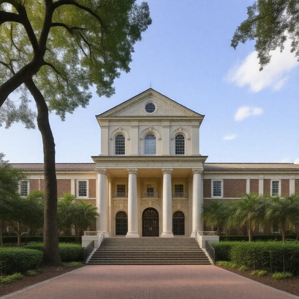 AI-created image of LSU Honors College