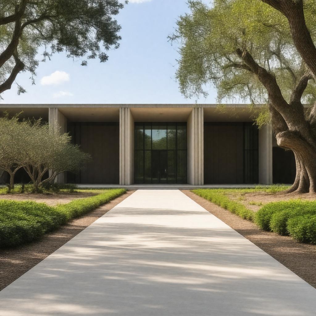 AI-created image of LSU Museum of Art