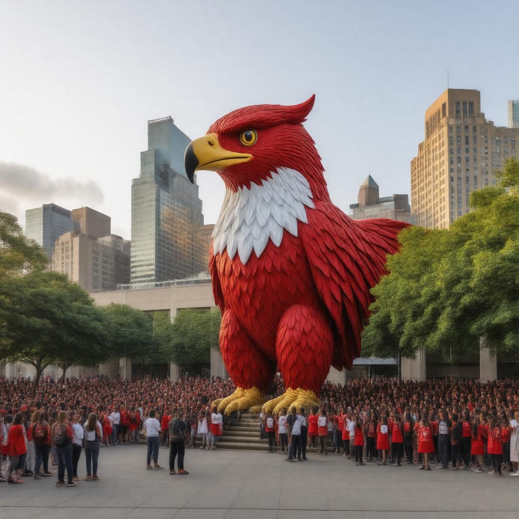 AI-created image of LaGuardia Community College