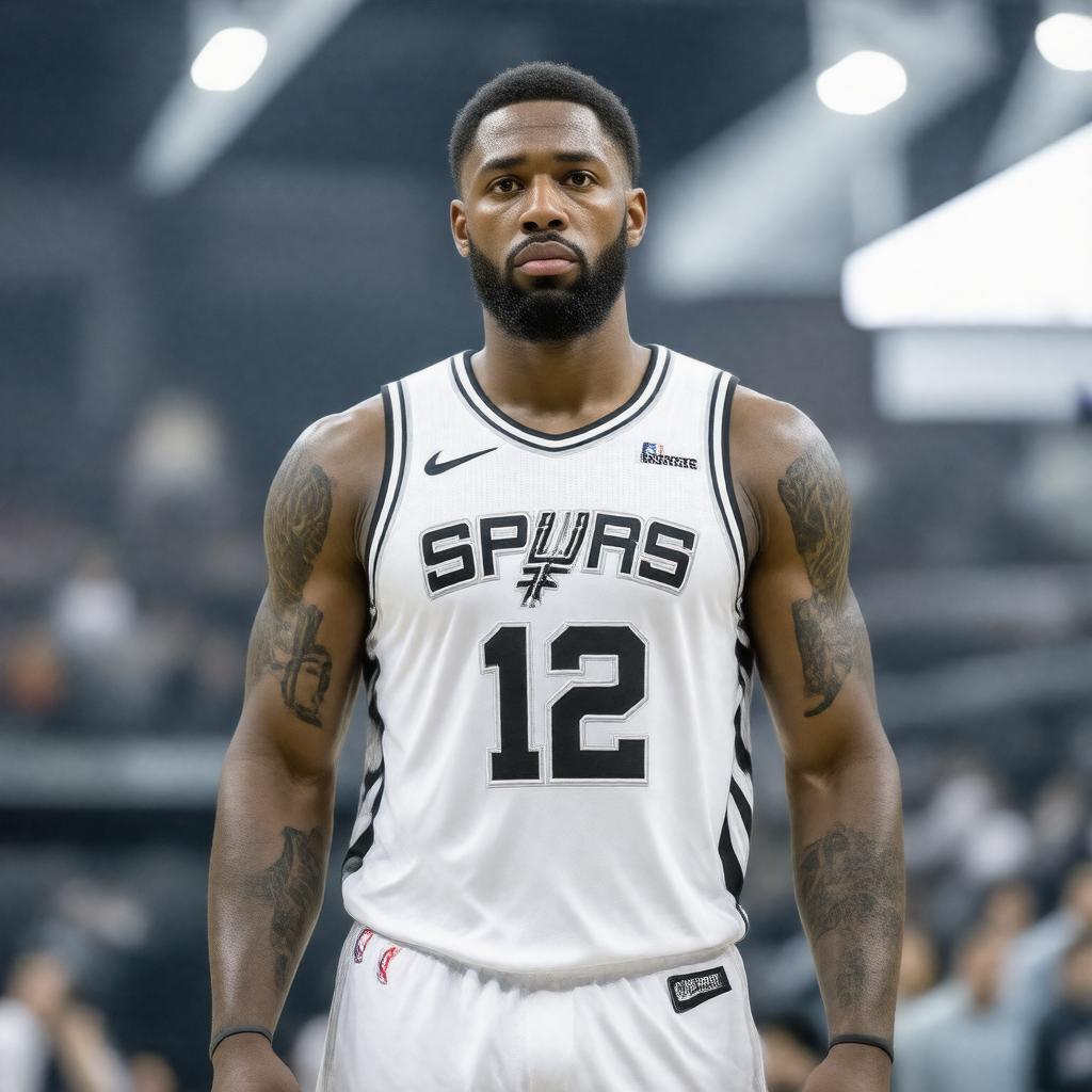 AI-created image of LaMarcus Aldridge