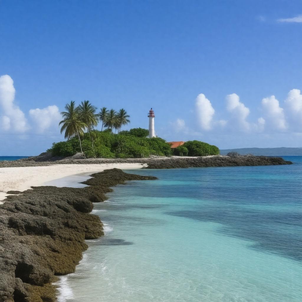 AI-created image of La Désirade