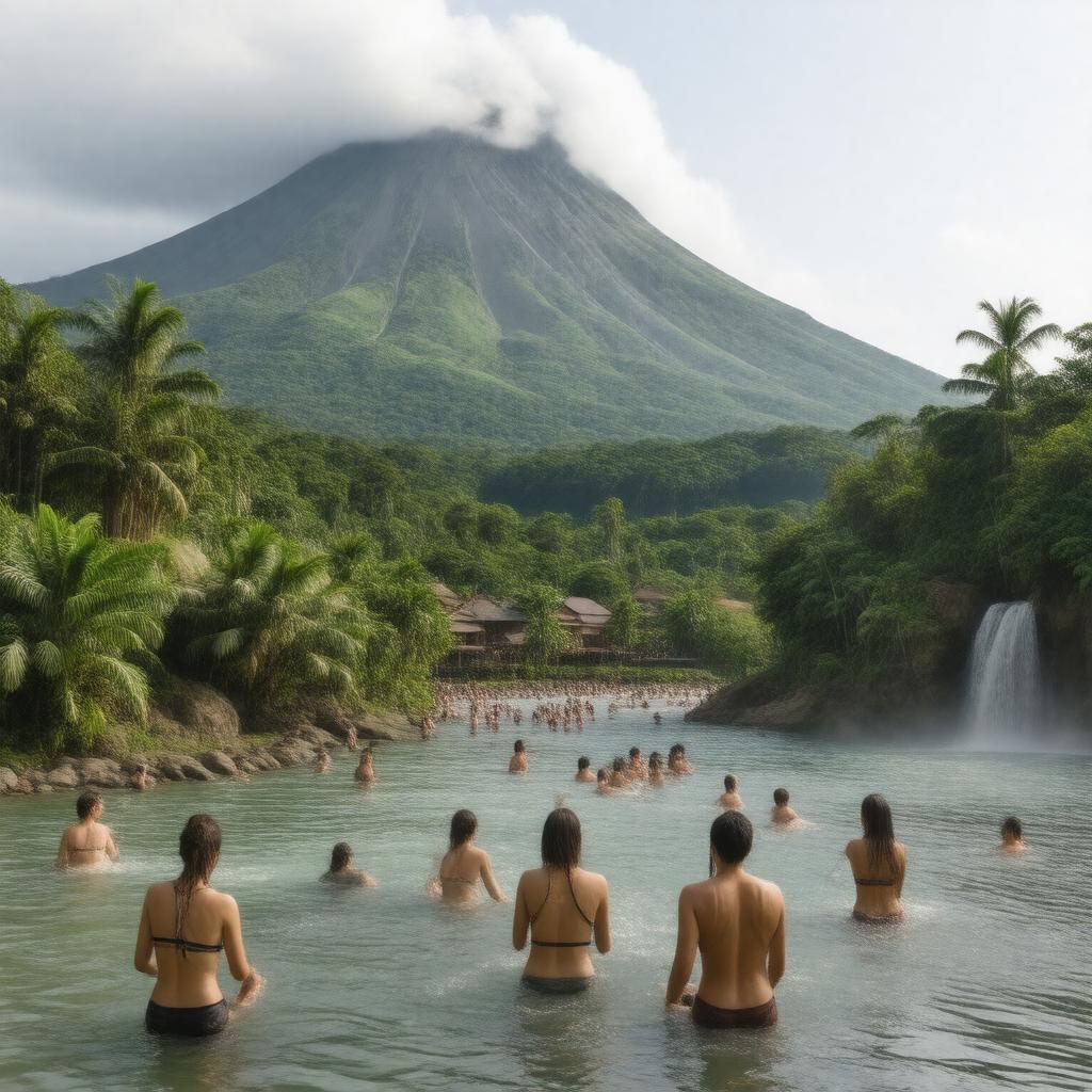 AI-created image of La Fortuna