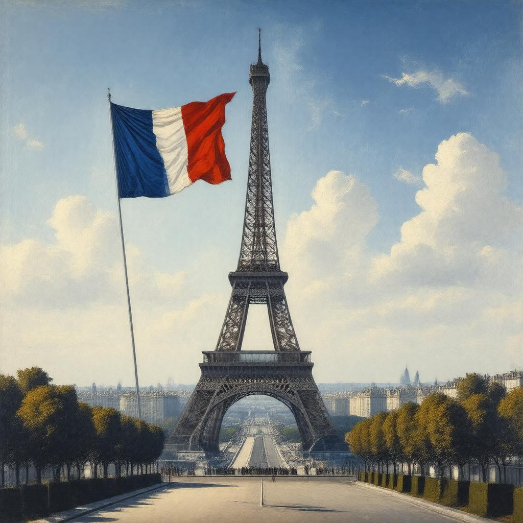 AI-created image of La France