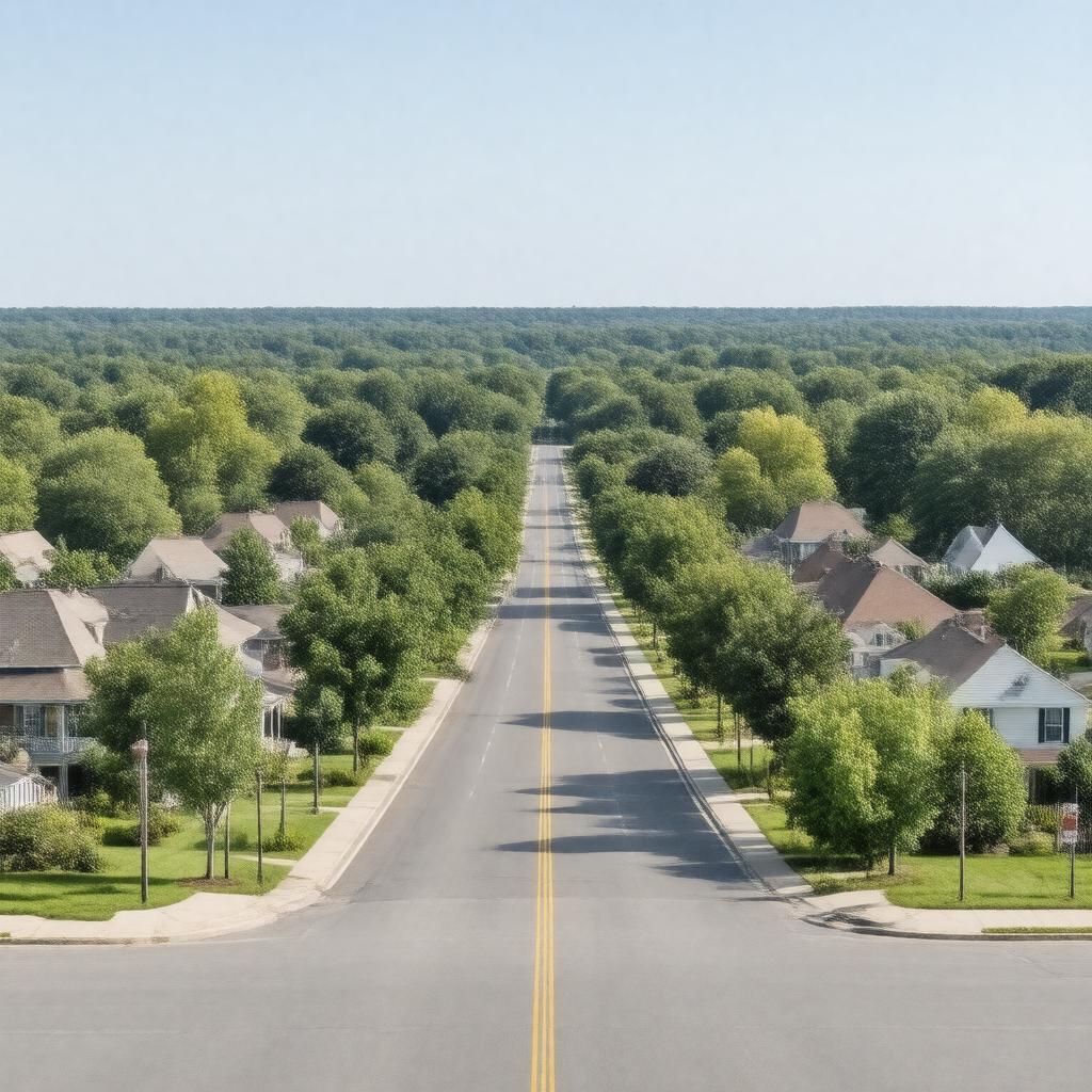 AI-created image of La Grange Park, Illinois