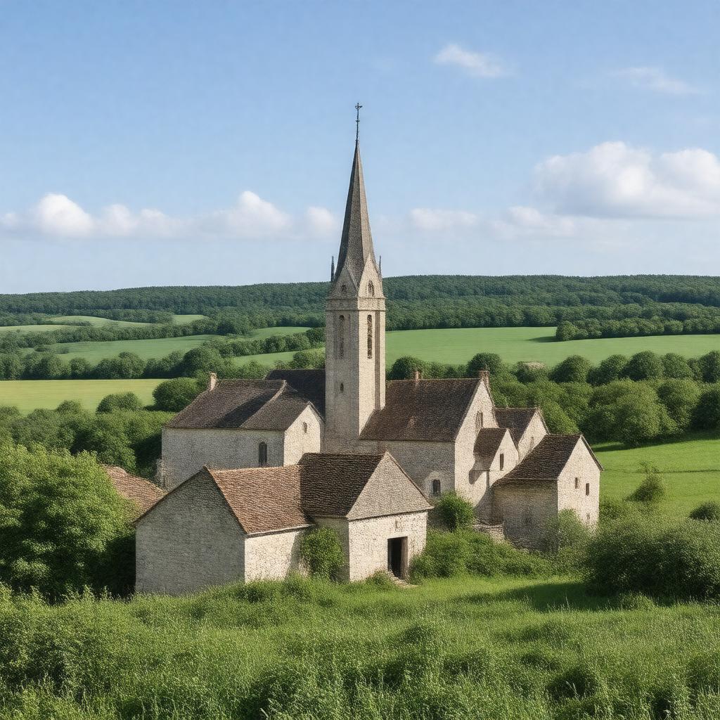 AI-created image of La Haye en Touraine