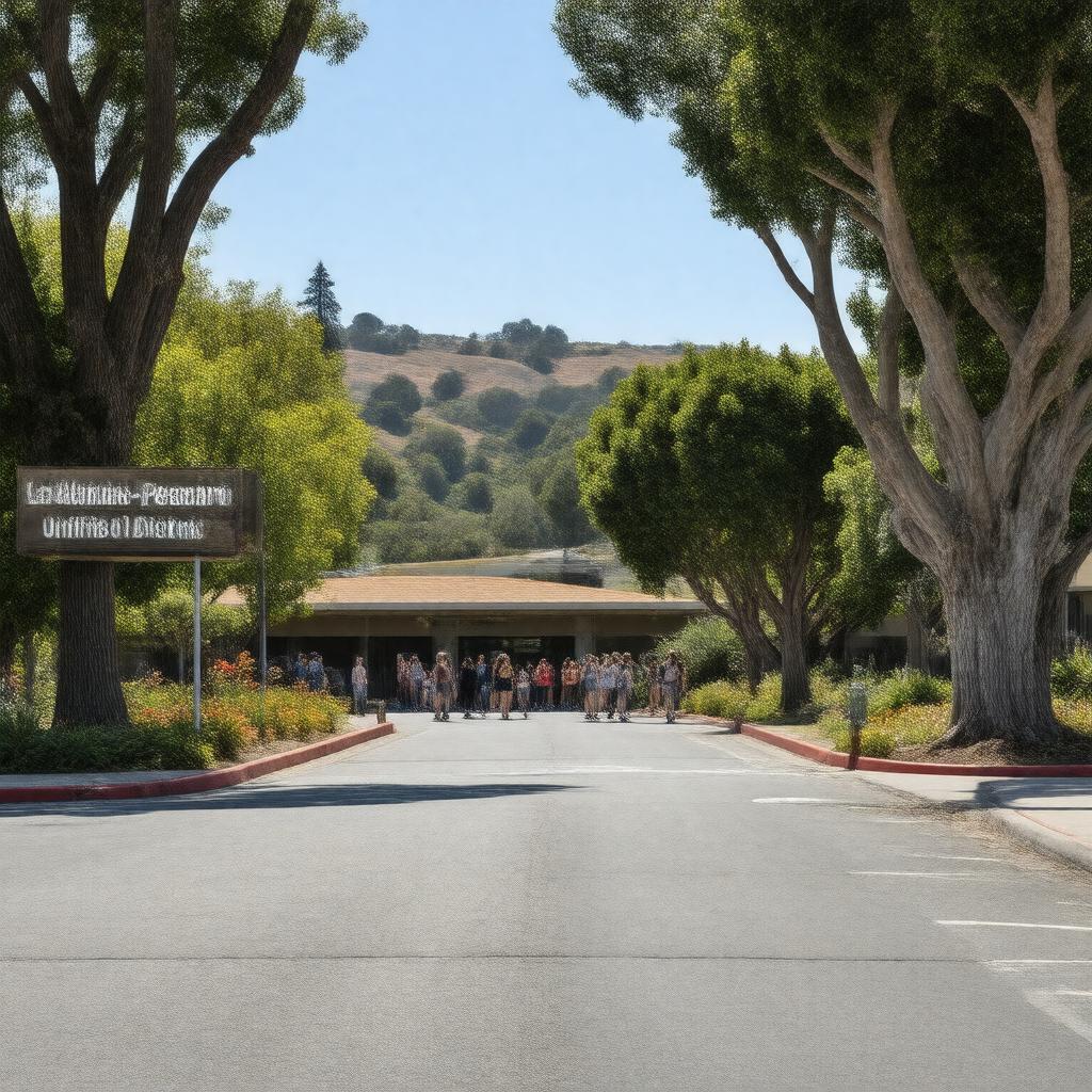 AI-created image of La Honda-Pescadero Unified School District
