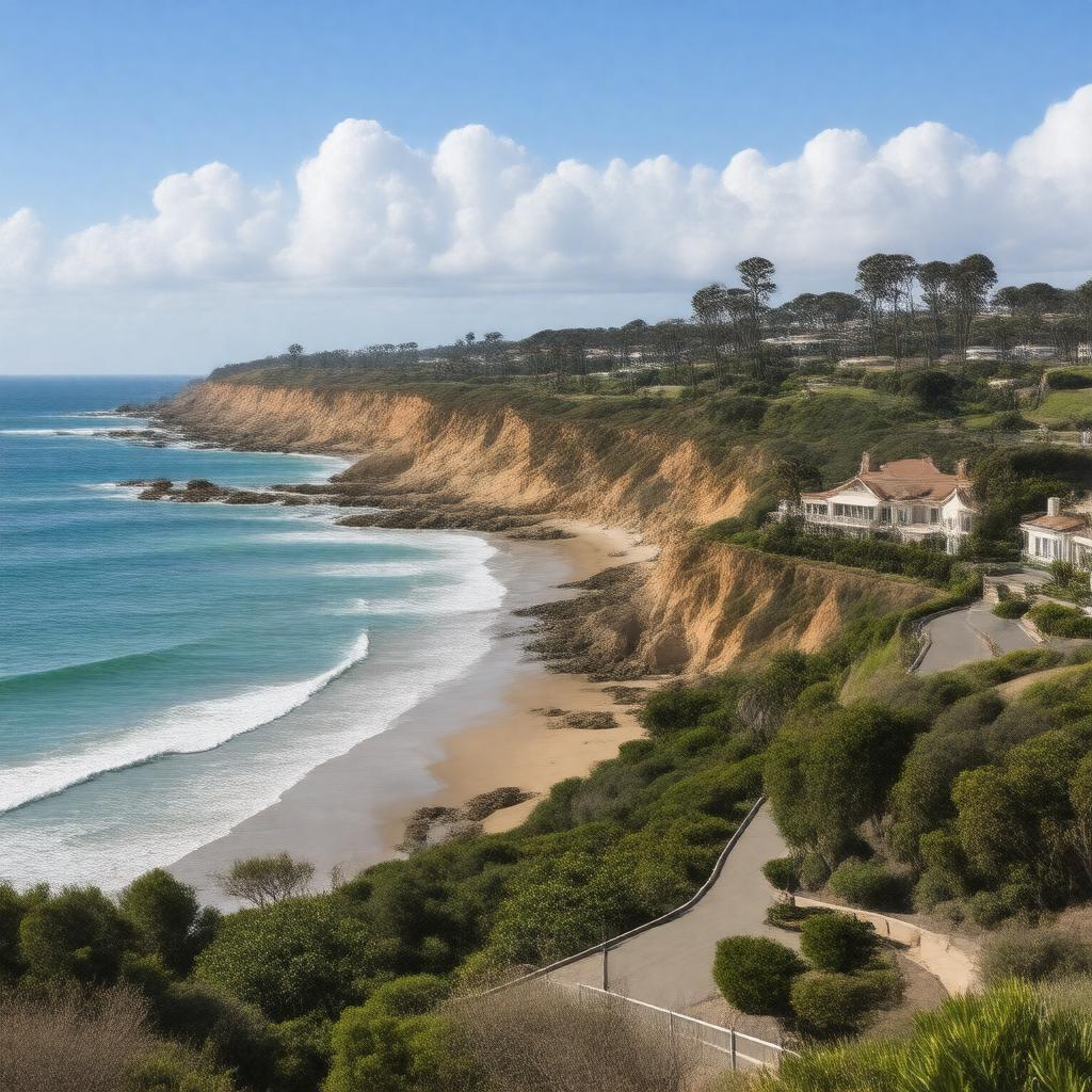 AI-created image of La Jolla, California
