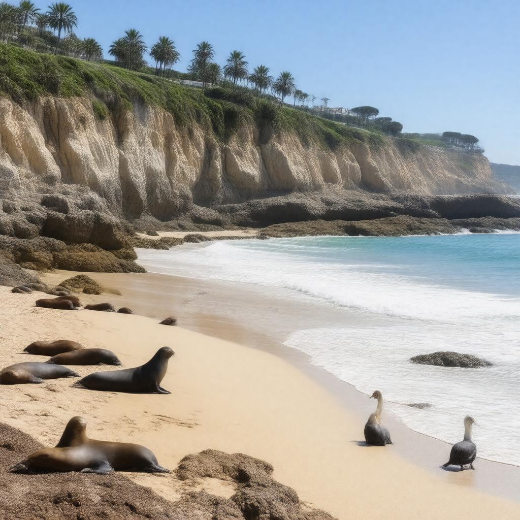AI-created image of La Jolla Cove