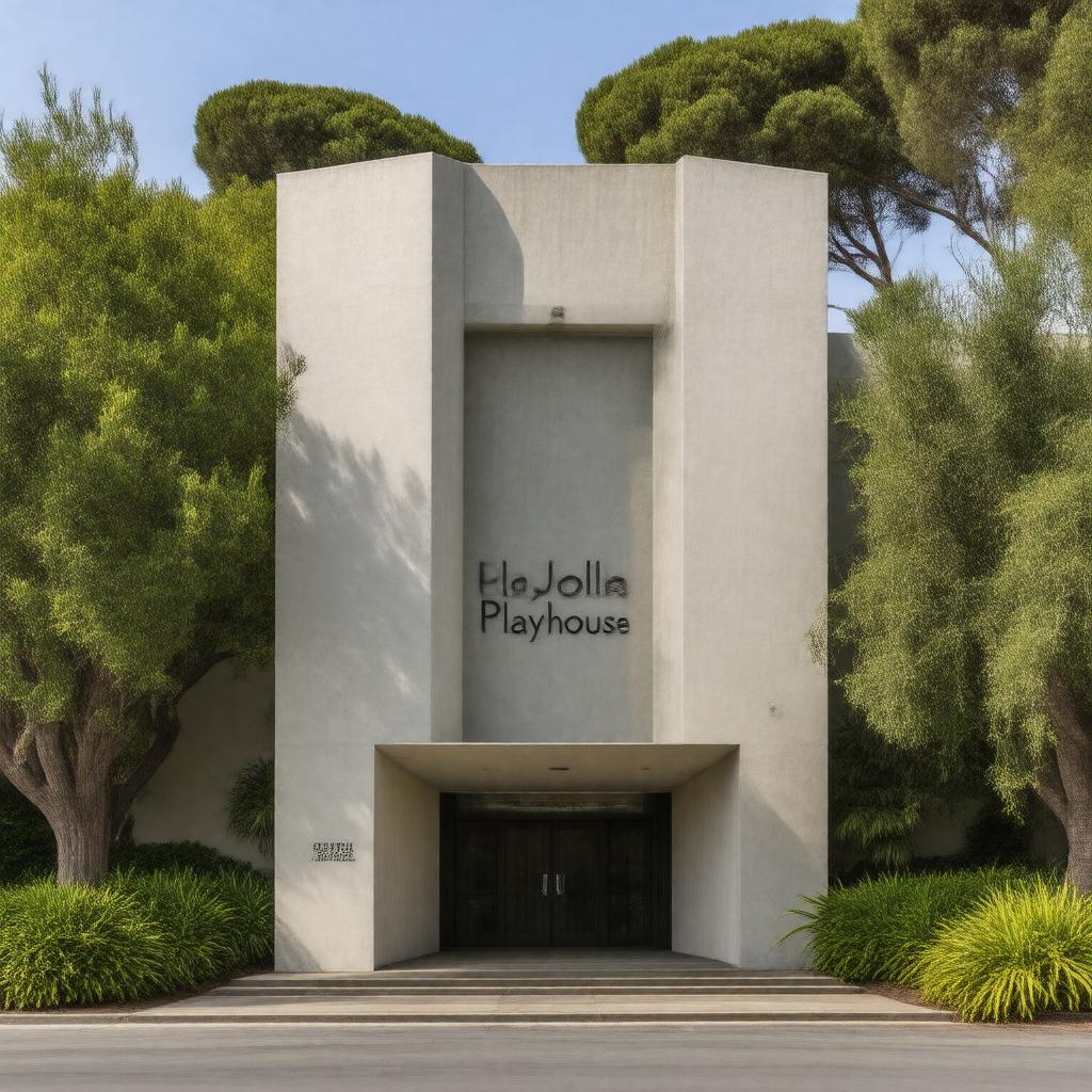 AI-created image of La Jolla Playhouse