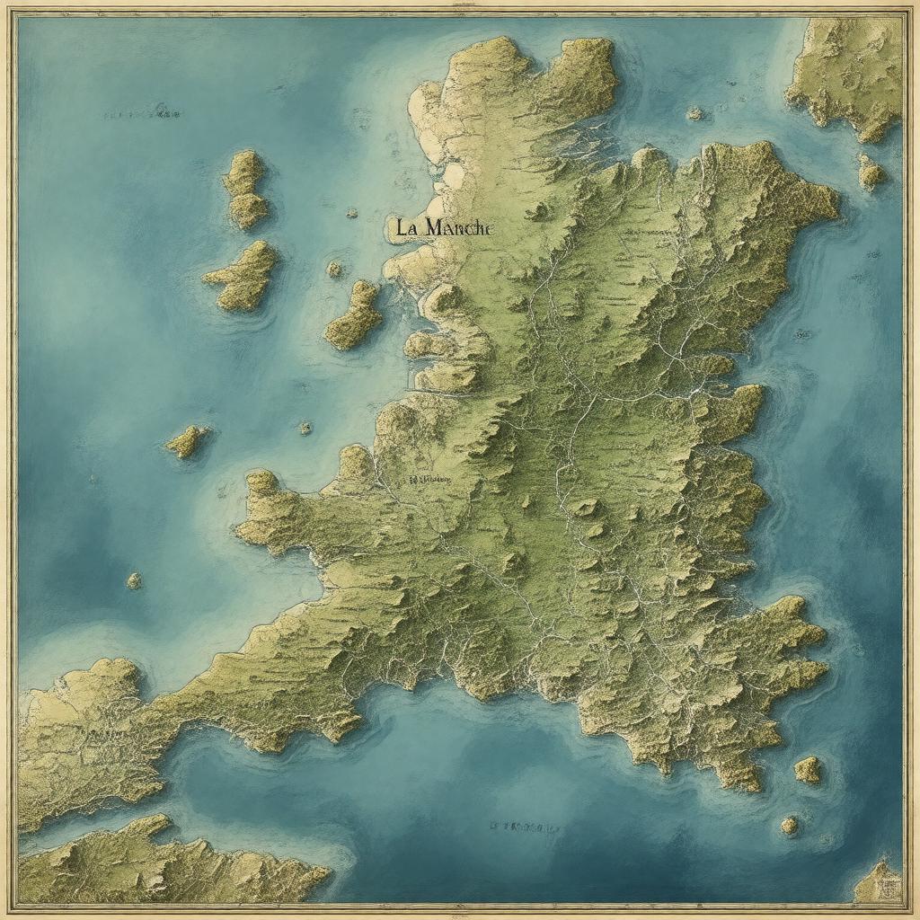 AI-created image of La Manche