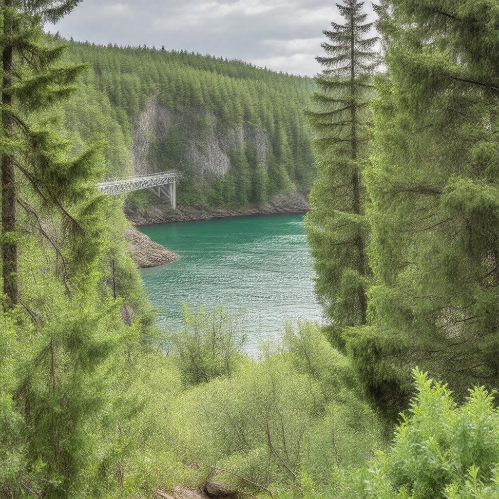 AI-created image of La Manche Provincial Park