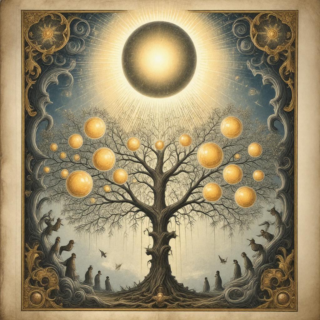 AI-created image of La Monadologie