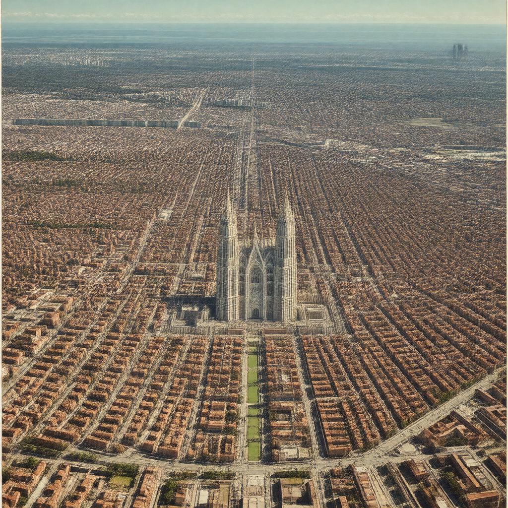 AI-created image of La Plata, Argentina