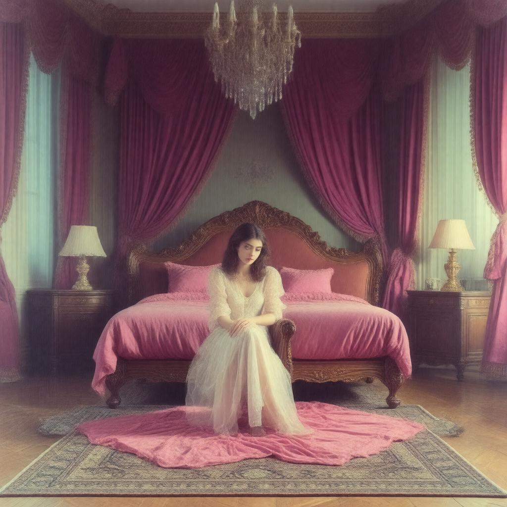 AI-created image of La Prisonnière