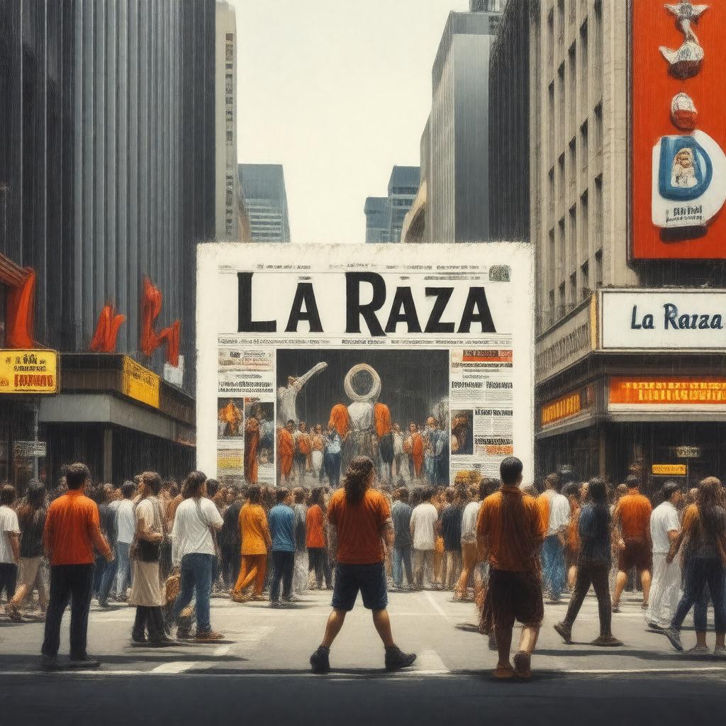 Click to view larger image AI-created image of La Raza