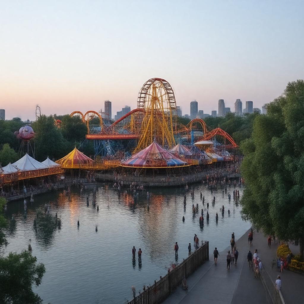 AI-created image of La Ronde