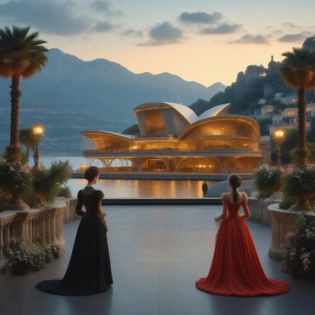 AI-created image of La Rondine