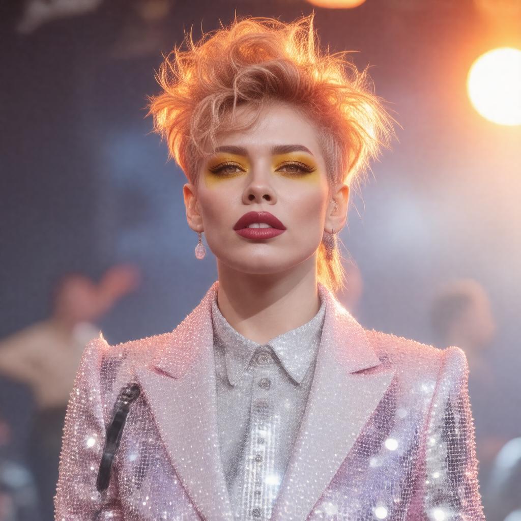 AI-created image of La Roux