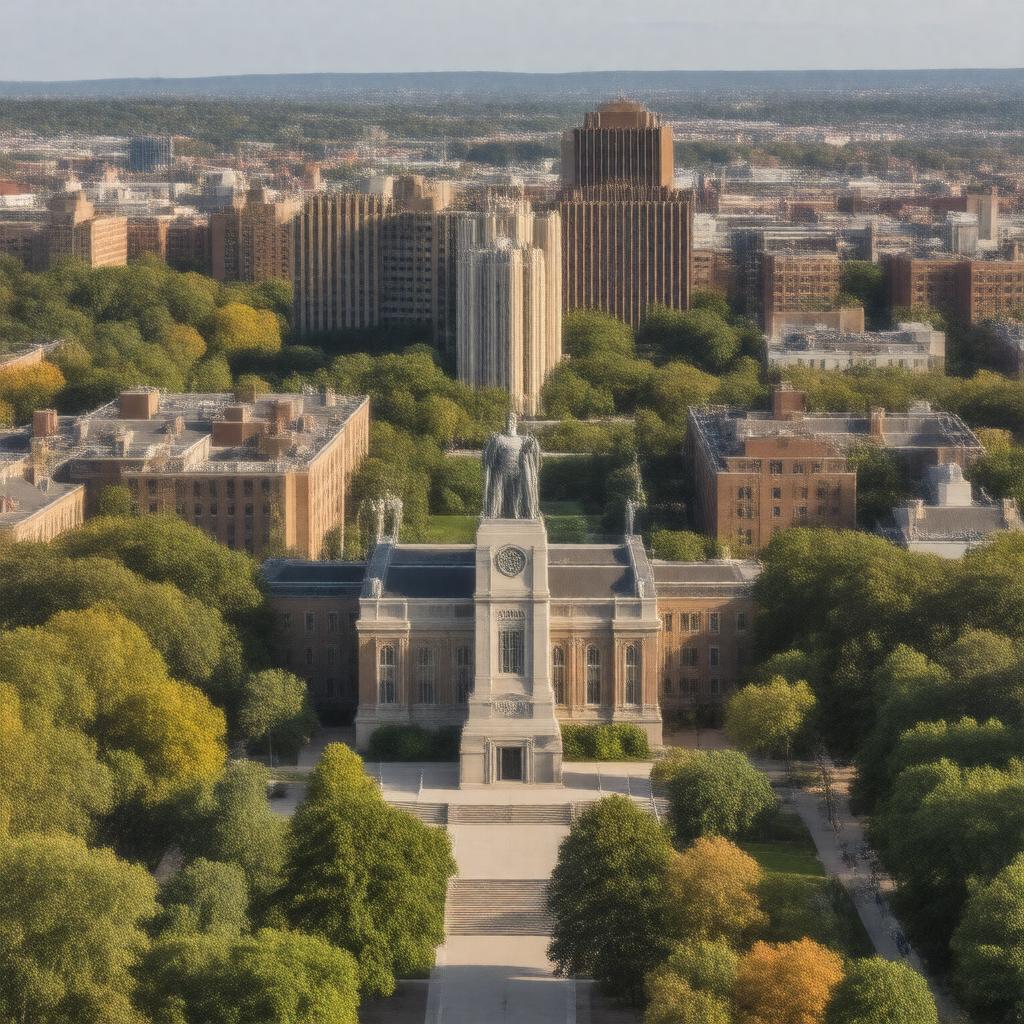AI-created image of La Salle University