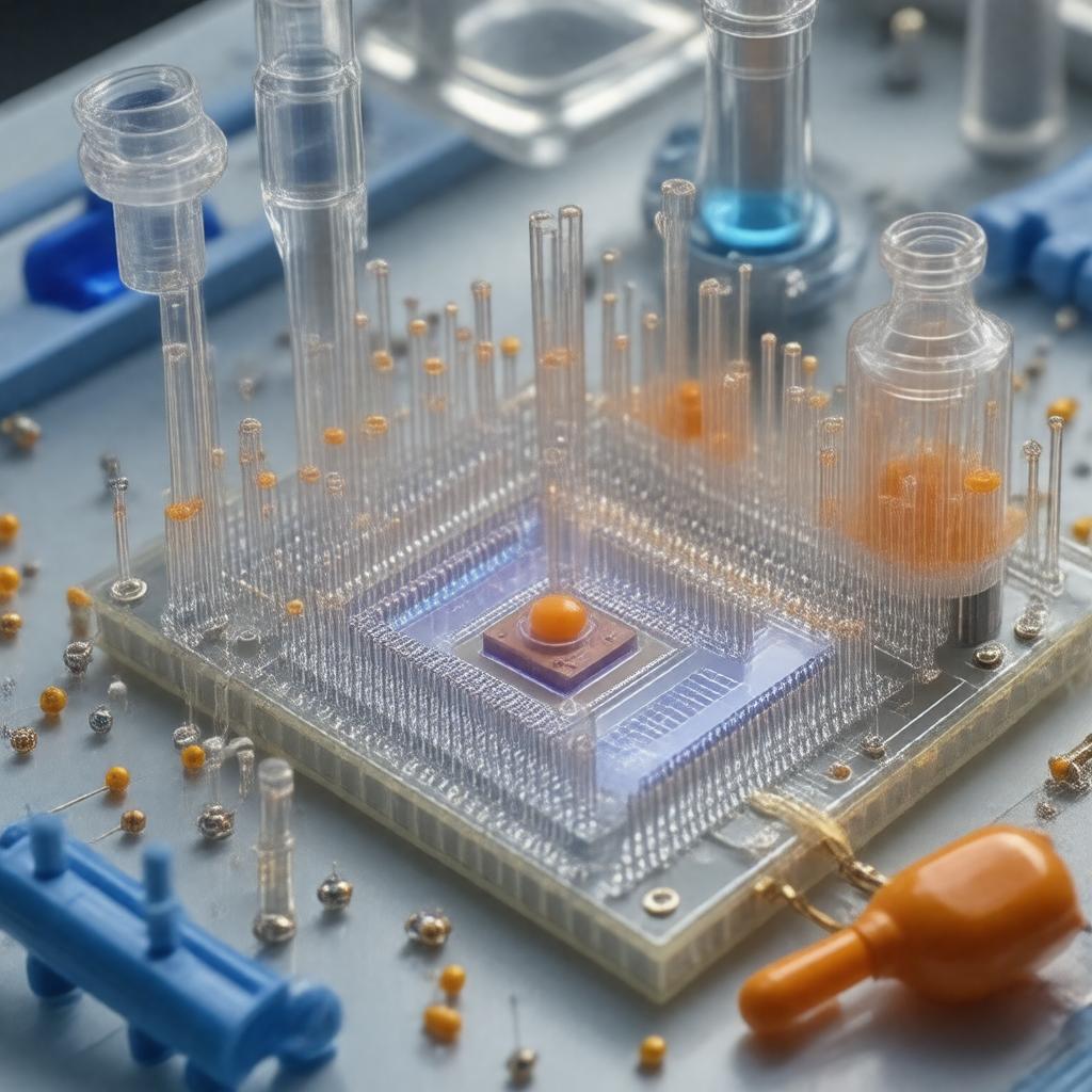 Click to view larger image AI-created image of Lab on a Chip