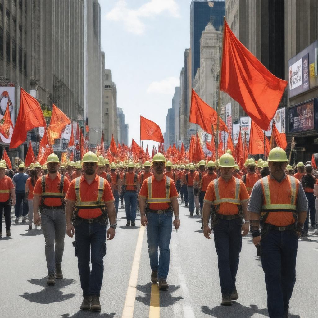 AI-created image of Labour Day
