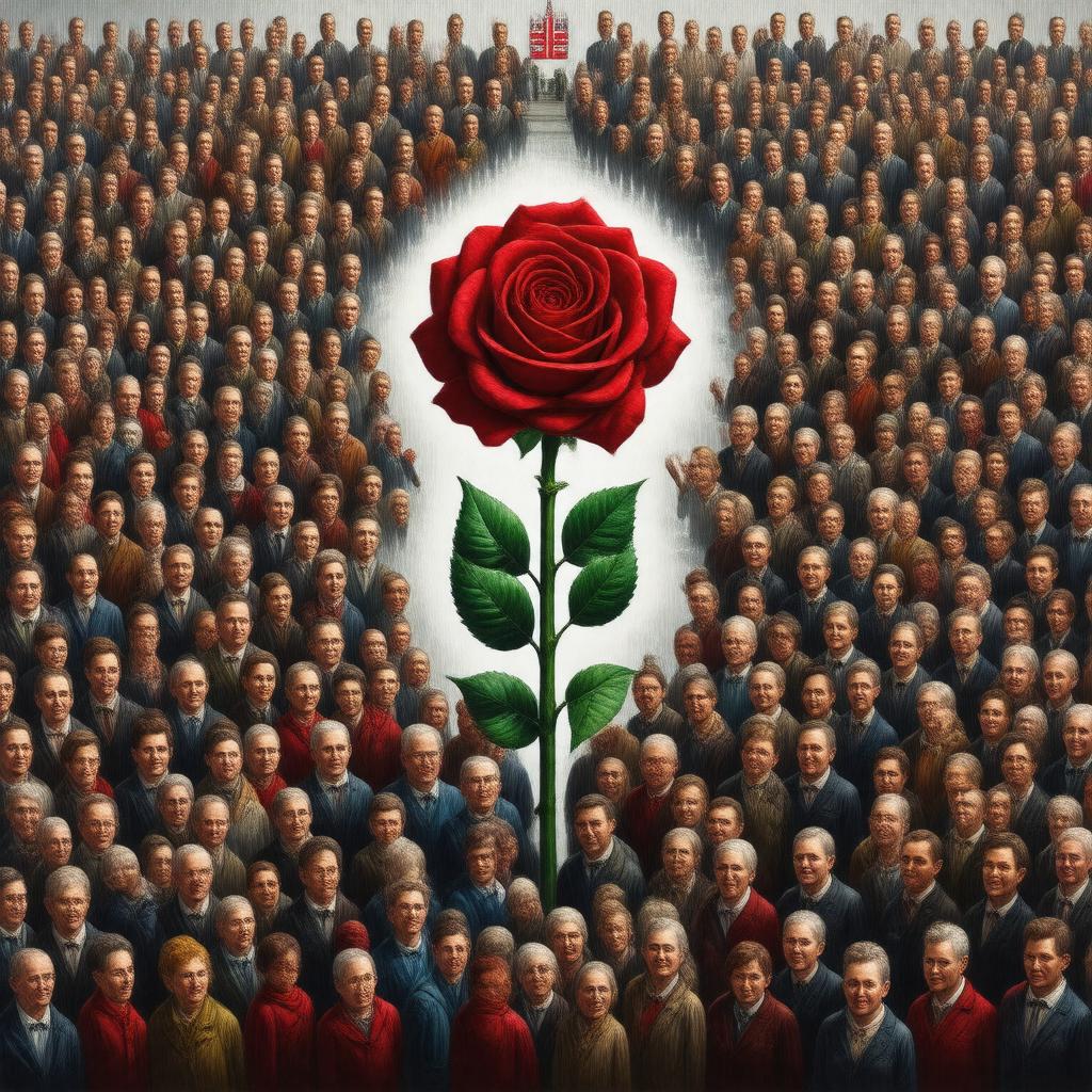 AI-created image of Labour Party (UK)