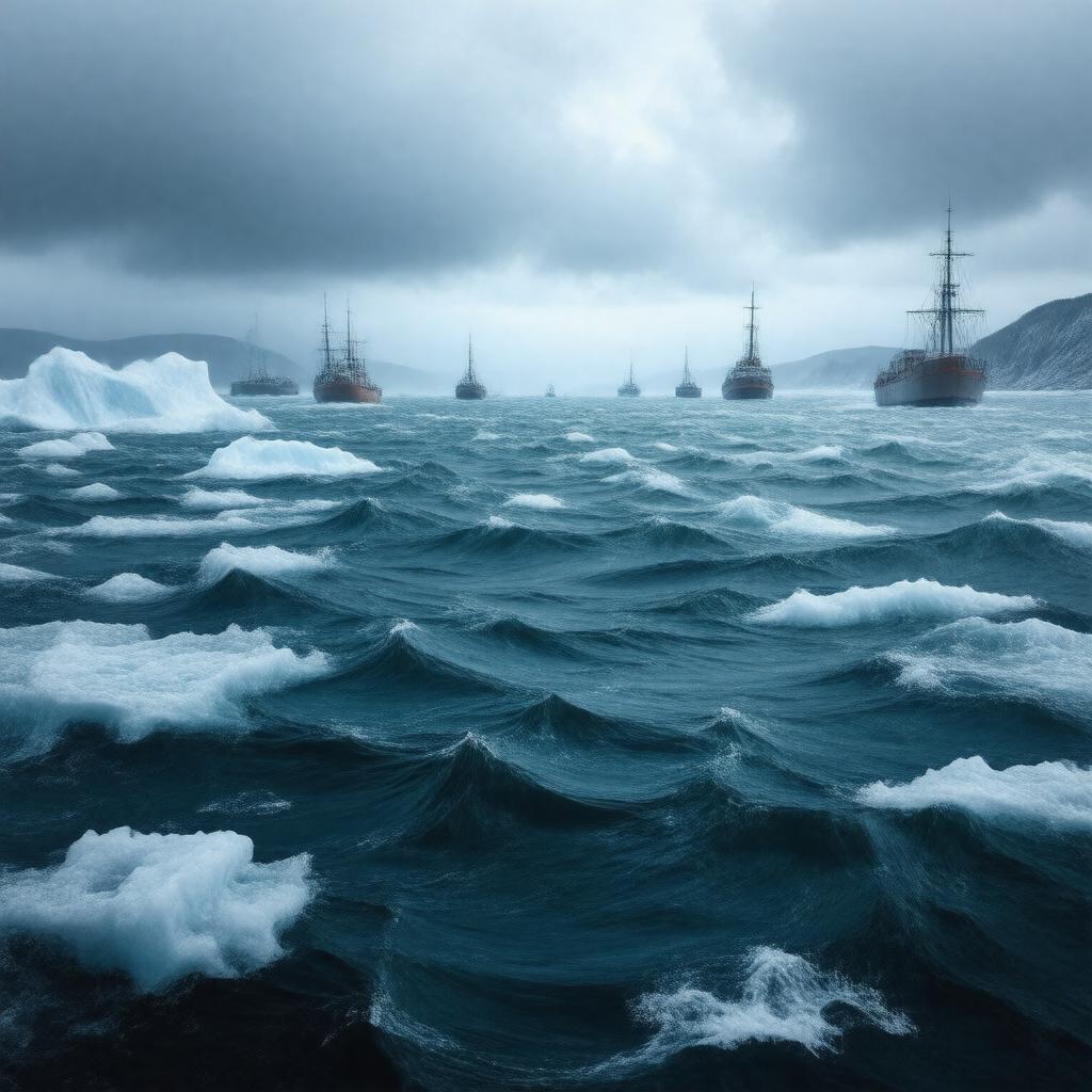 Click to view larger image AI-created image of Labrador Current