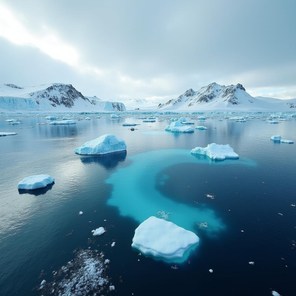 Click to view larger image AI-created image of Labrador Sea