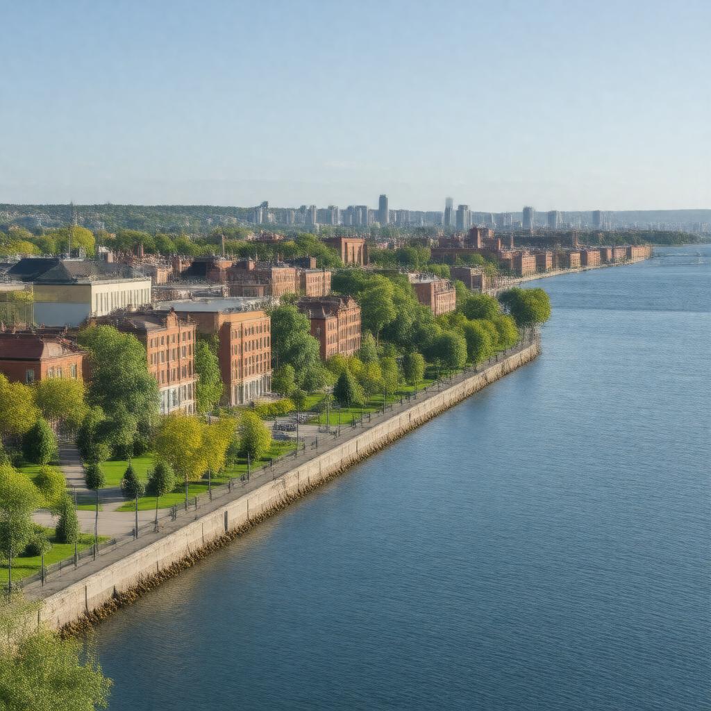 AI-created image of Lachine, Quebec, Canada