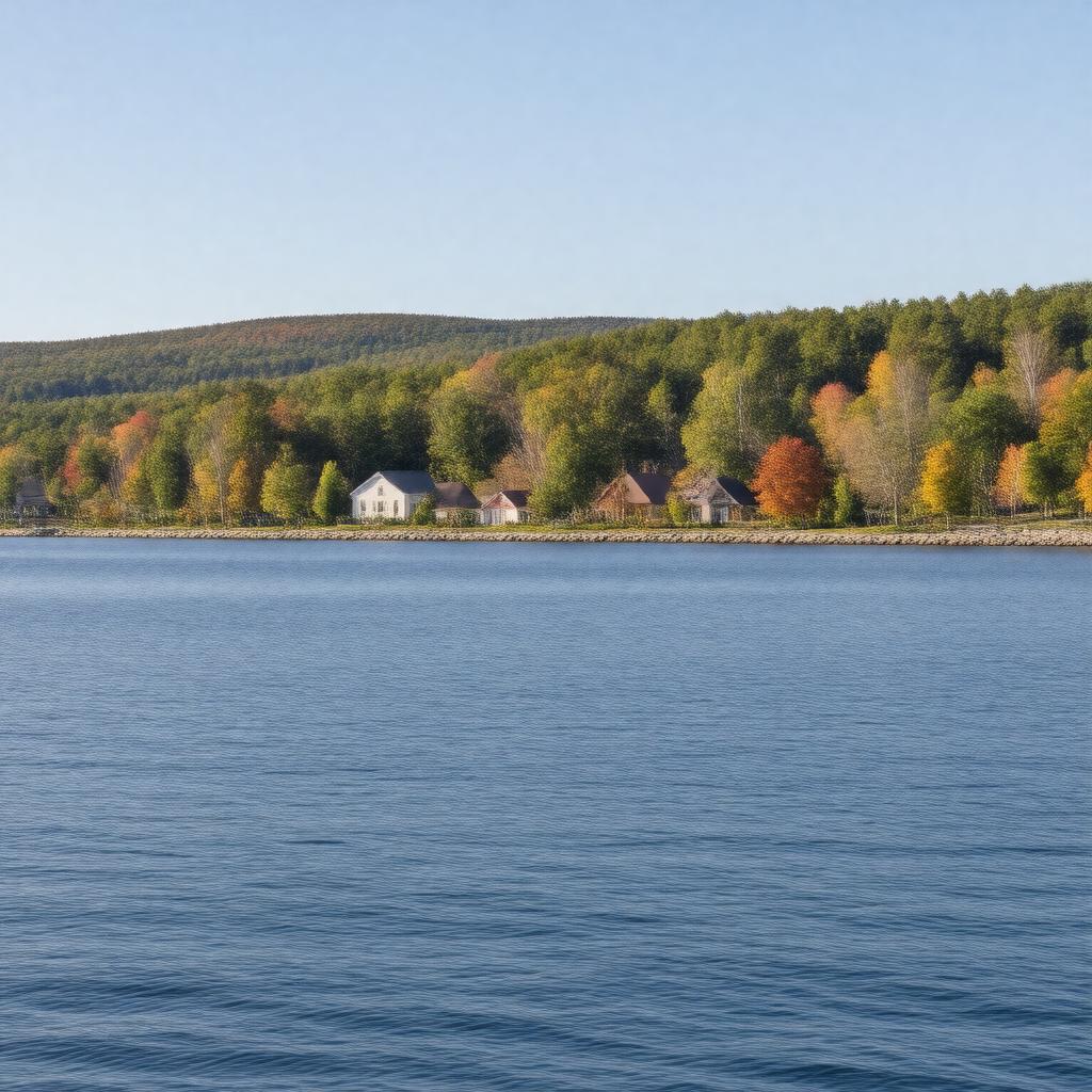 AI-created image of Laconia, New Hampshire, United States