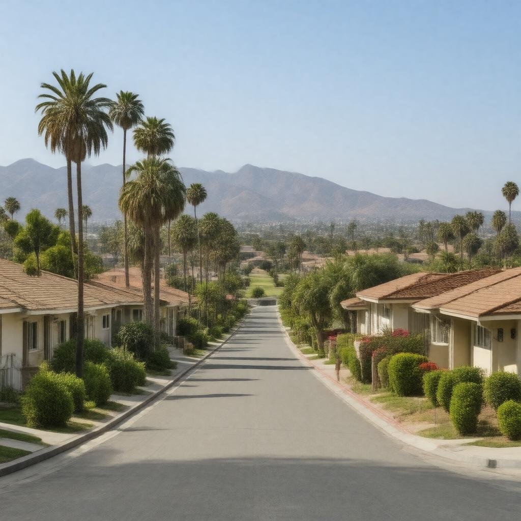 AI-created image of Ladera Heights