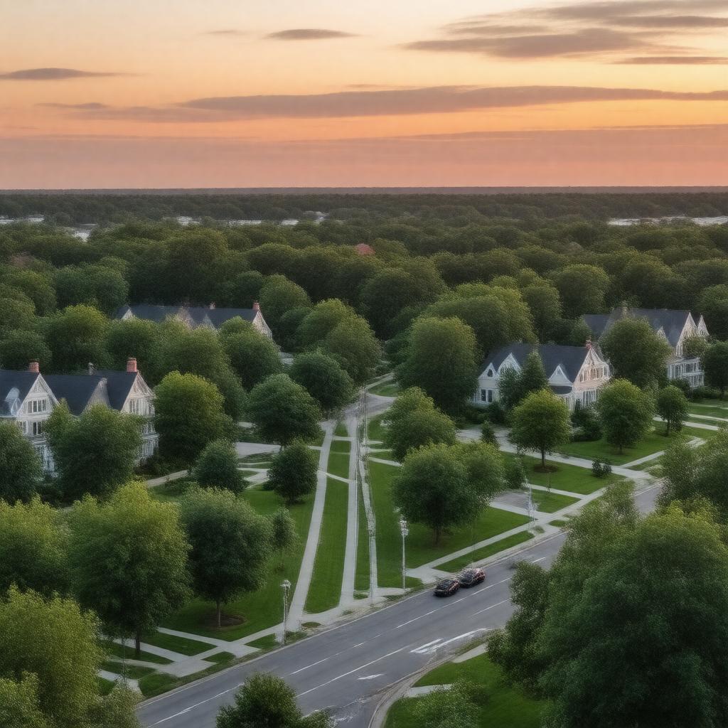 AI-created image of Ladue, Missouri, United States