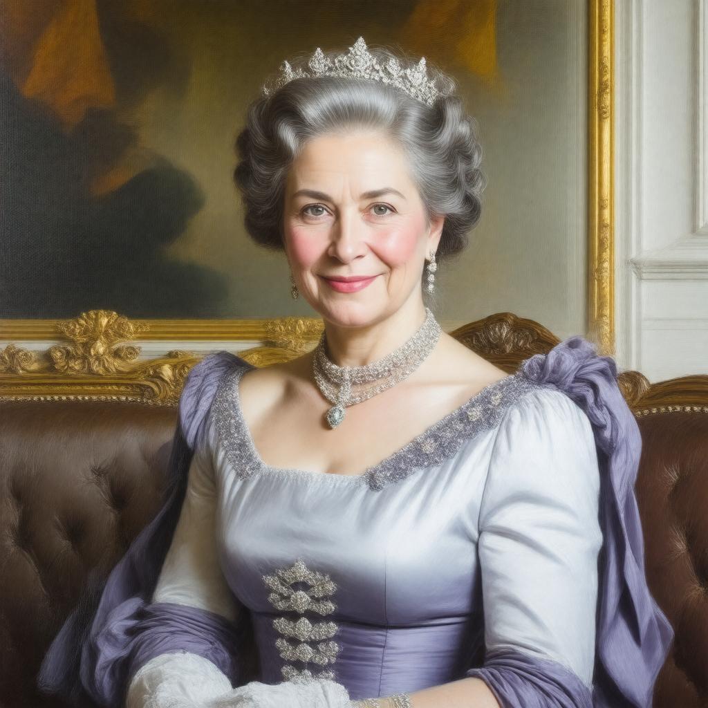 AI-created image of Lady Alice Montagu Douglas Scott