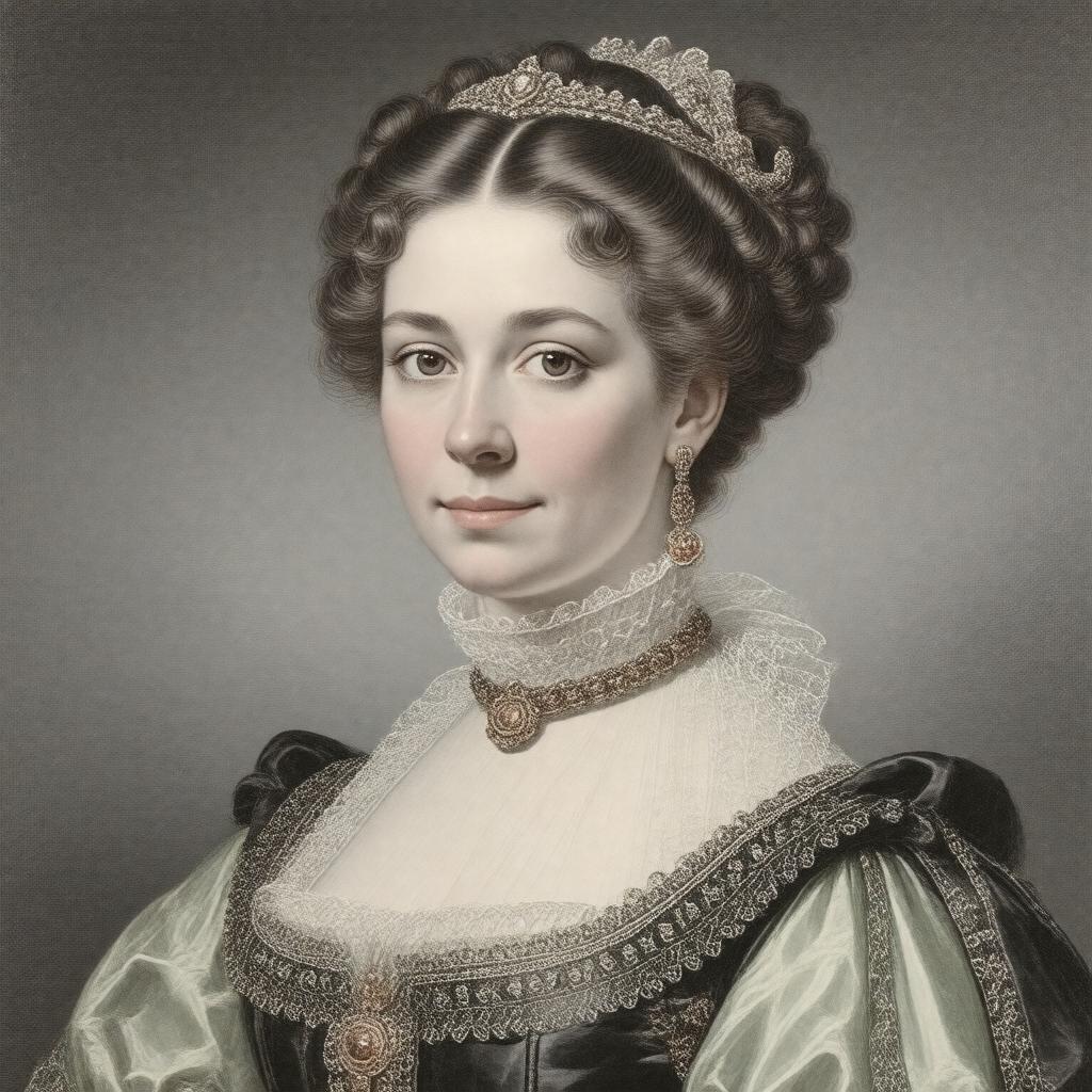 AI-created image of Lady Augusta Murray