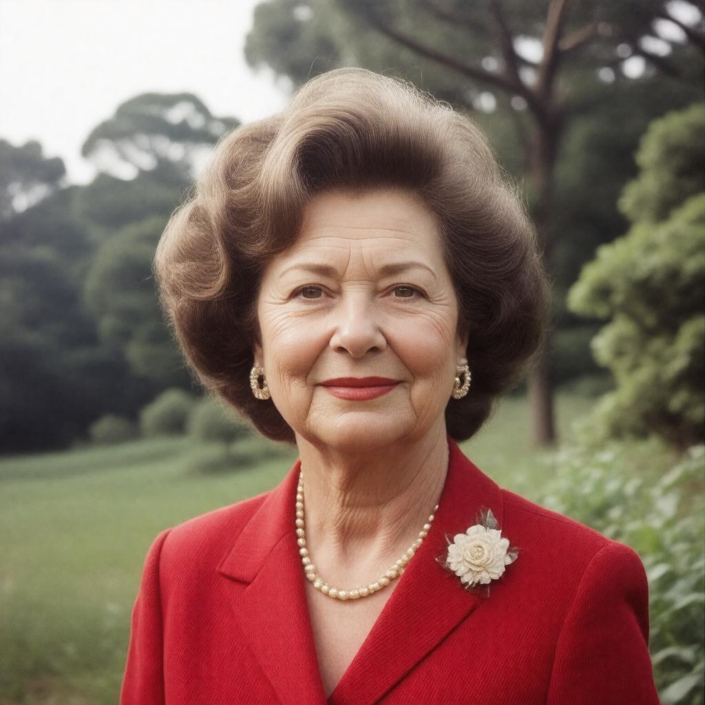 AI-created image of Lady Bird Johnson
