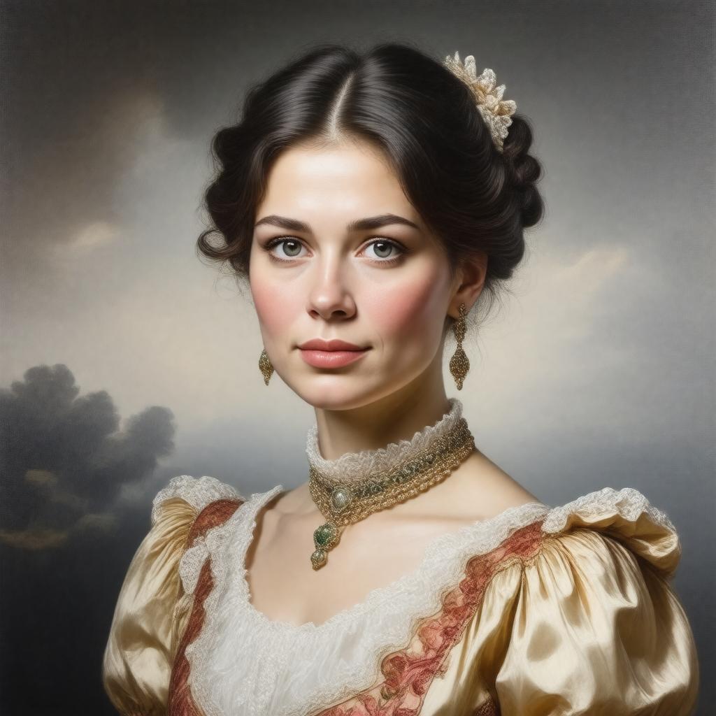 AI-created image of Lady Carina Fitzalan-Howard