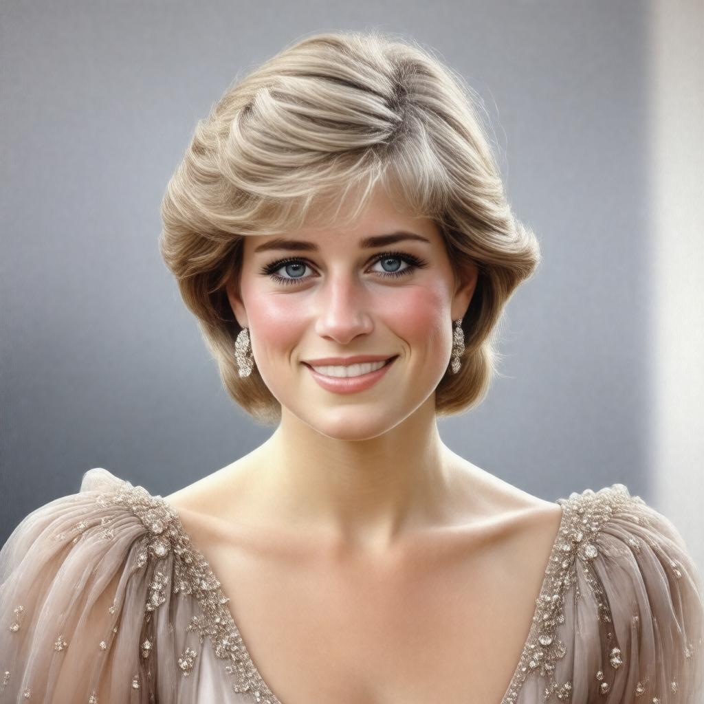 AI-created image of Lady Diana Spencer