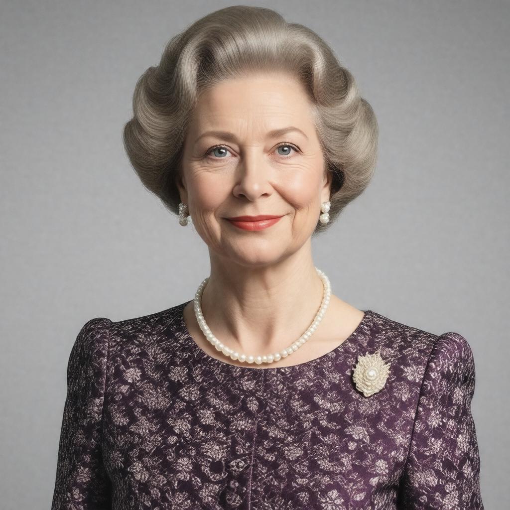 AI-created image of Lady Hilary Diamond