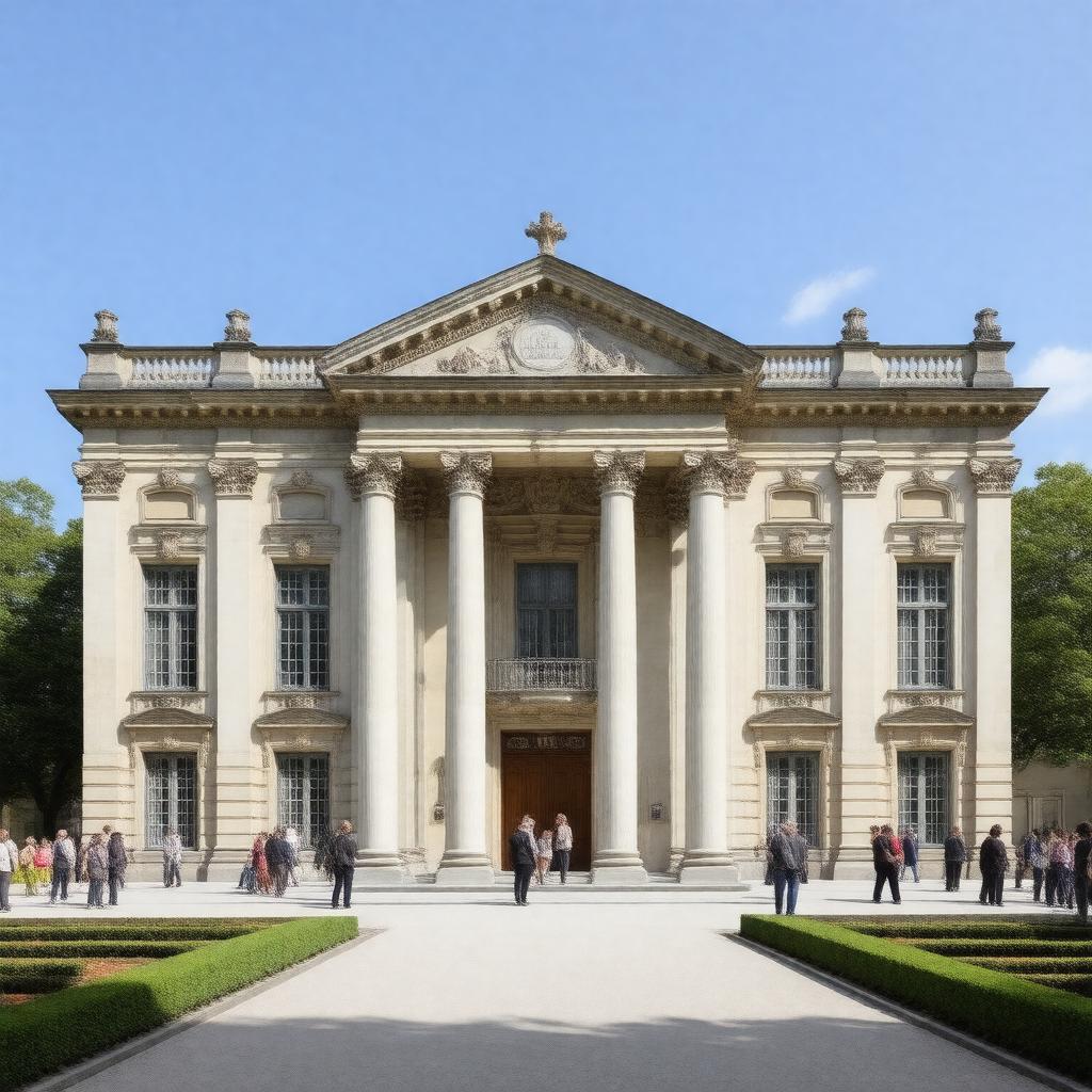 AI-created image of Lady Lever Art Gallery