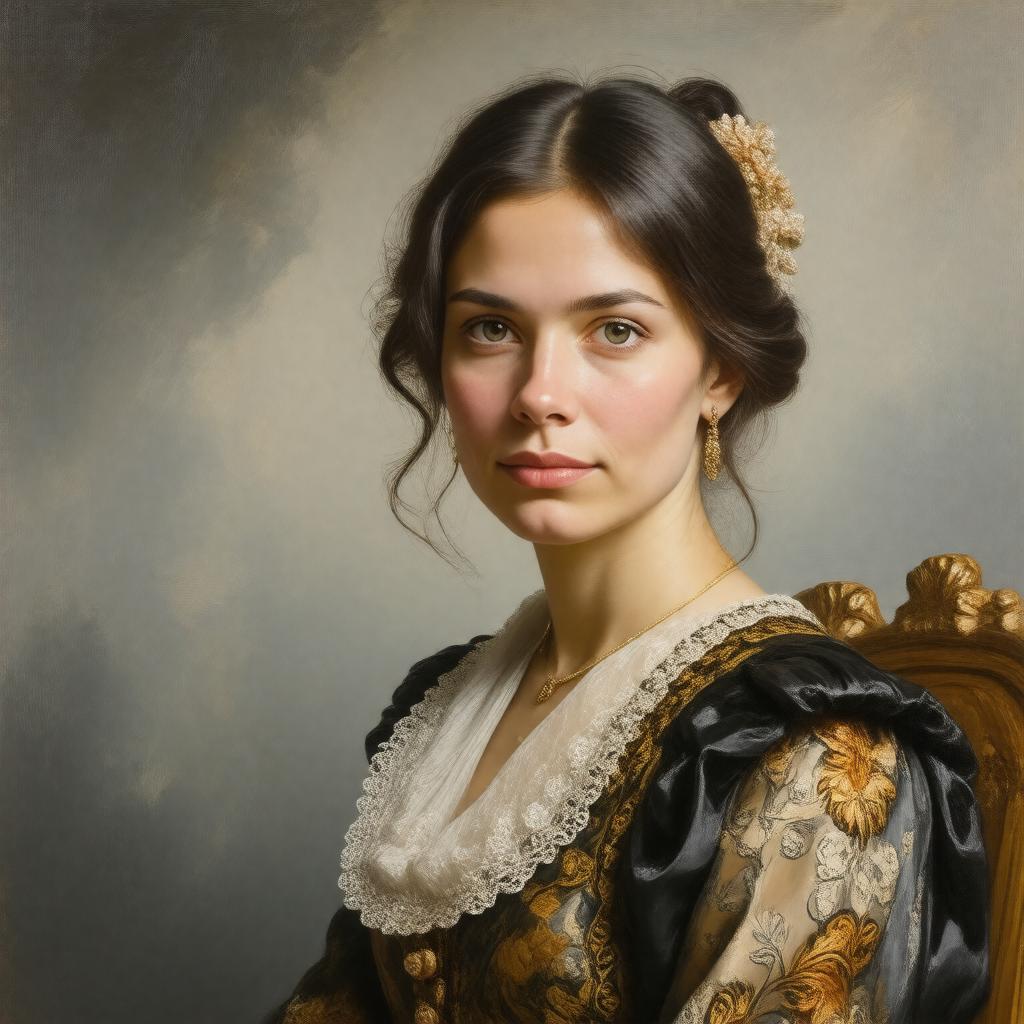 AI-created image of Lady Sarah Chatto