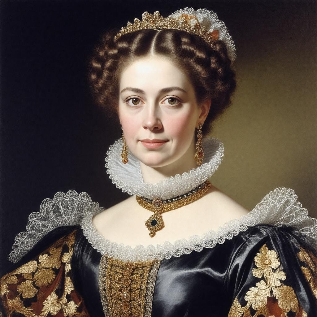 AI-created image of Lady Susan Hussey