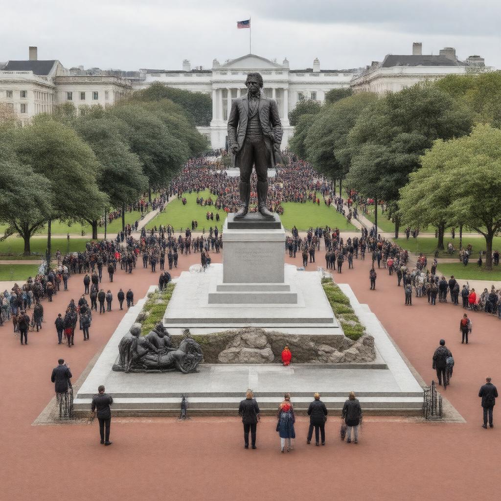 Click to view larger image AI-created image of Lafayette Square