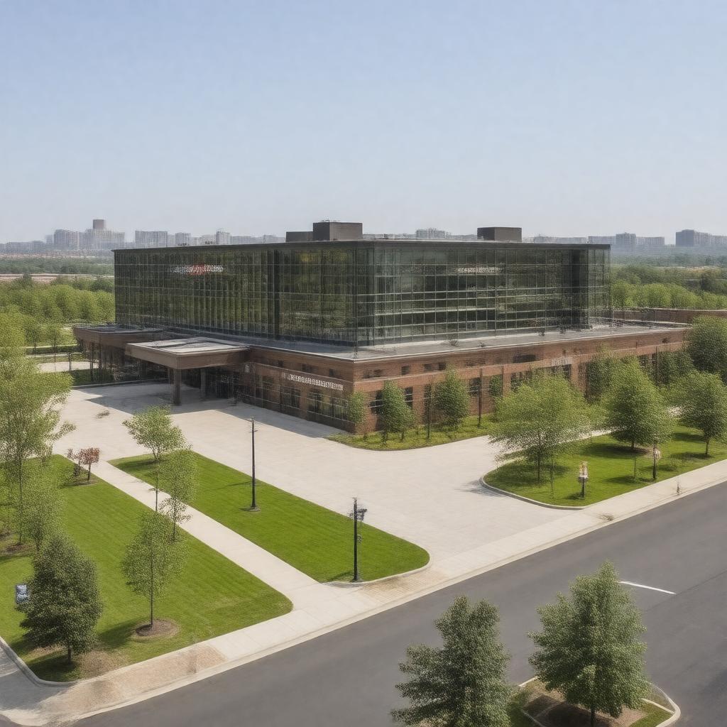 AI-created image of Lahey Hospital & Medical Center