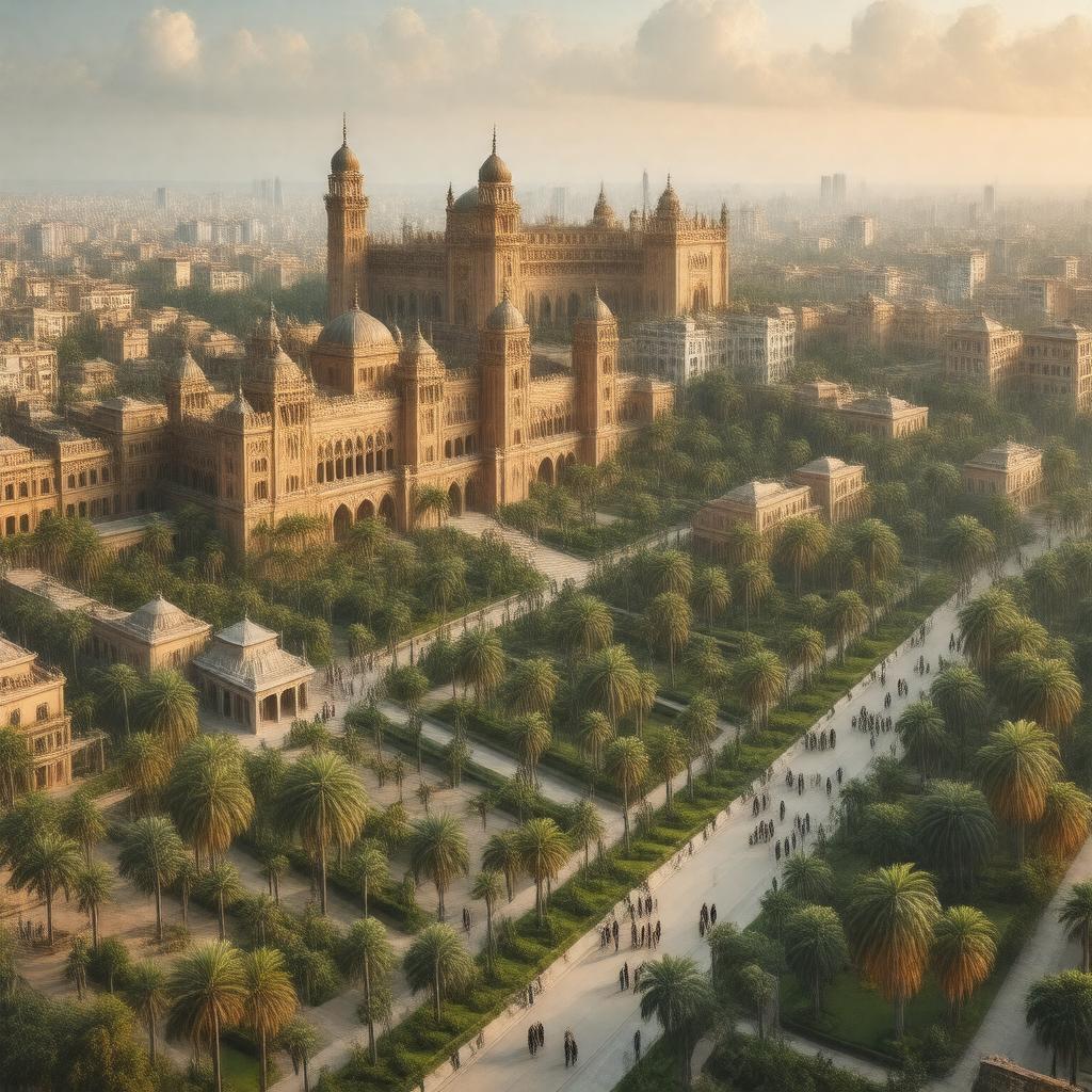 AI-created image of Lahore