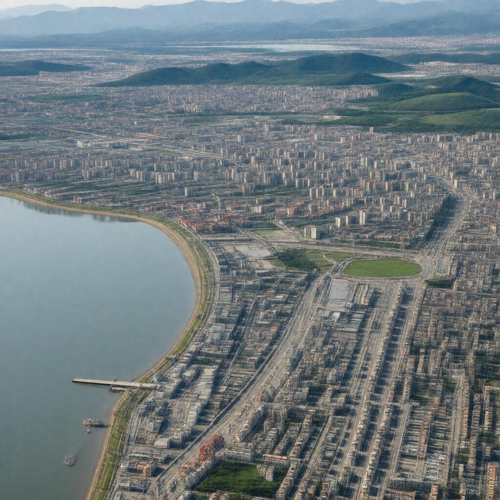 AI-created image of Laizhou