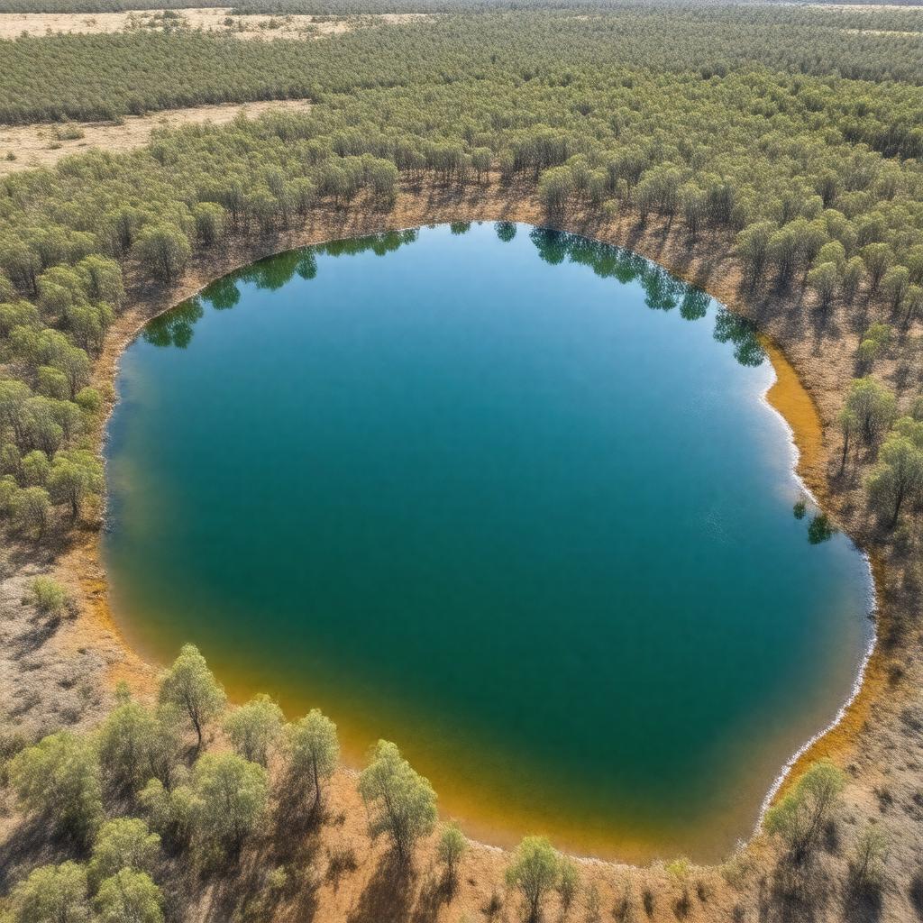 AI-created image of Lake Alexander