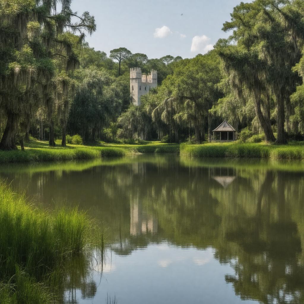 AI-created image of Lake Alice